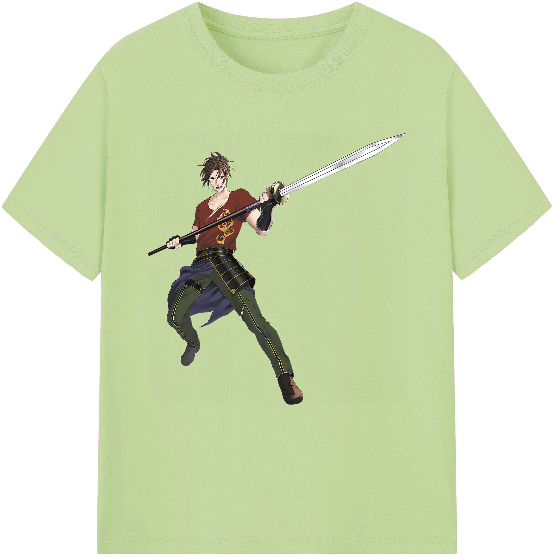（画像用） 刀剣乱舞 Touken Ranbu 綿100％半袖Tシャツ（フロントプリント）